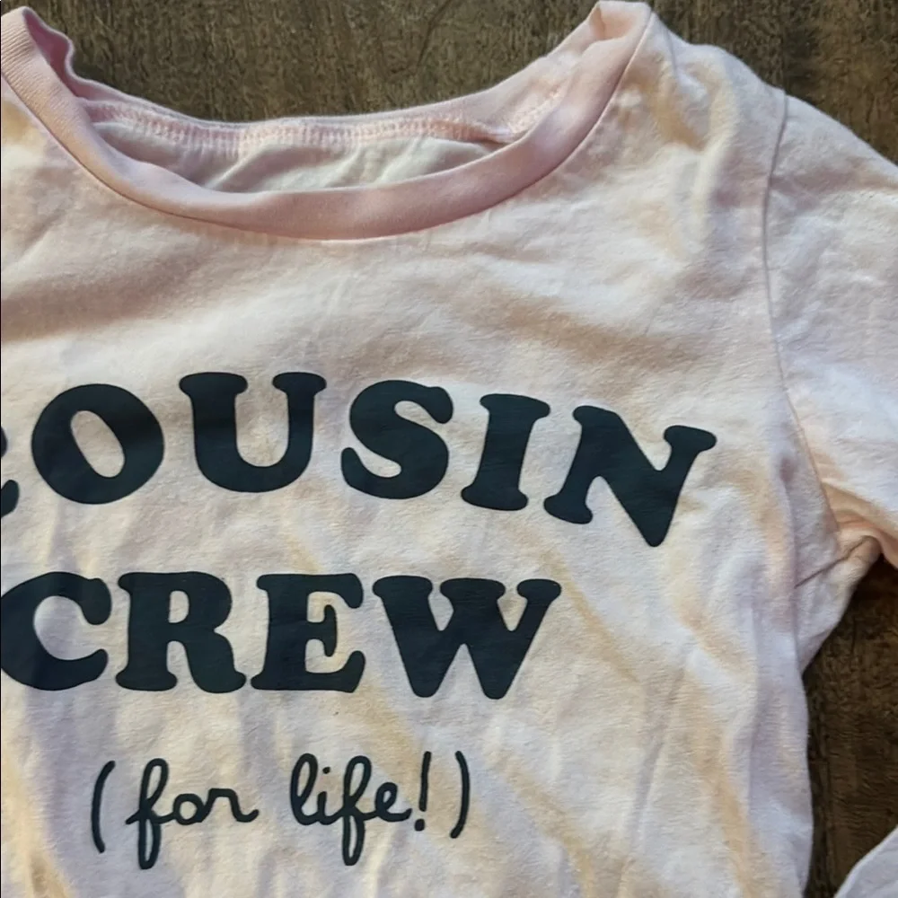 Pink Long Sleeve Kids Shirt size 5